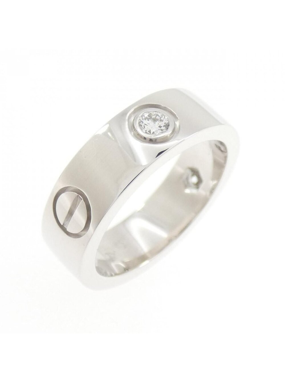 Cartier Love Half Diamond Ring